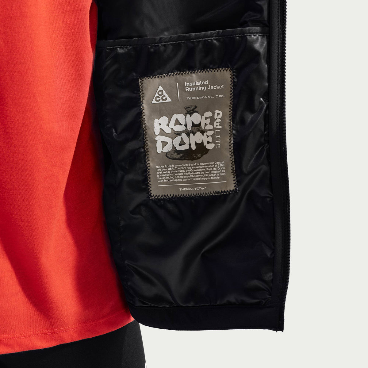 Nike Acg Tfadv Rope De Dpe Lt Vst Erkek Siyah Yelek