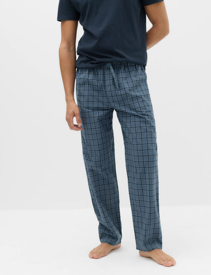2'li Saf Pamuklu Pijama Altı