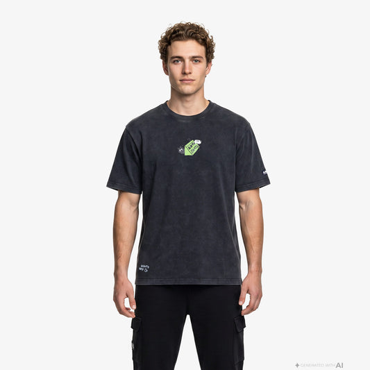 Anta Diary Of Skater Erkek Siyah T-shirt