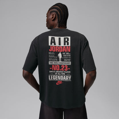 Jordan Flight Legendary Erkek Siyah T-shirt