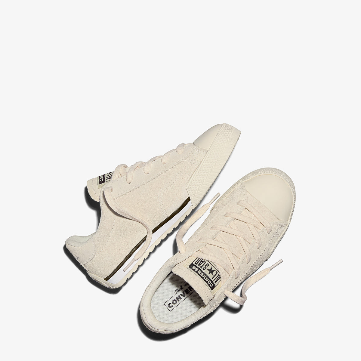 Converse Chuck Taylor Lo Çocuk Krem Süet Sneaker