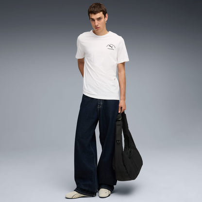 Puma Herren Erkek Beyaz T-shirt
