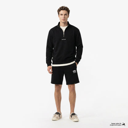 Ecko Myndus Erkek Siyah Sweatshirt