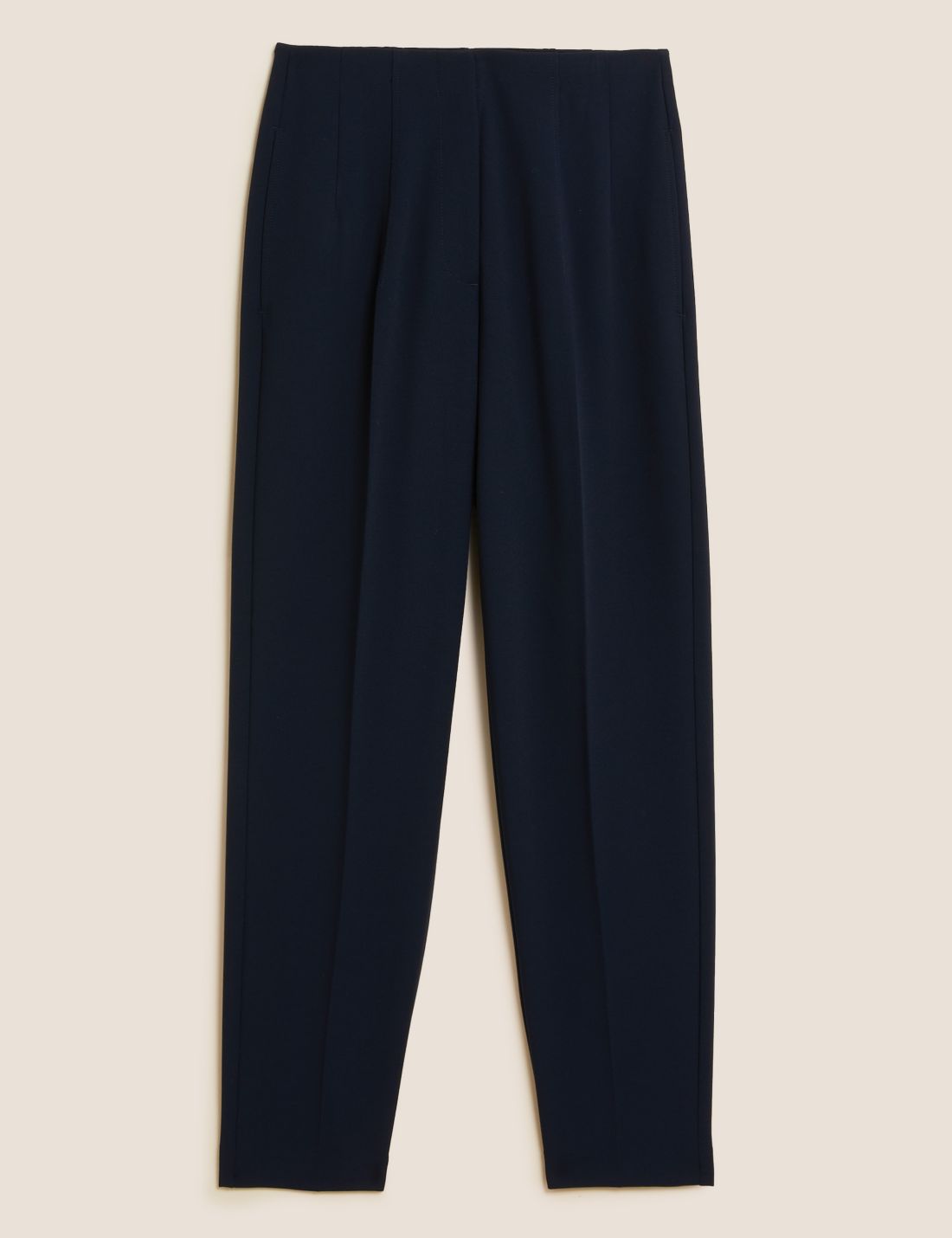 Yüksek Bel Tapered Fit Pantolon