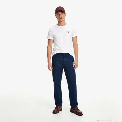 Tommy Hilfiger Brand Love Graphic Erkek Beyaz T-shirt