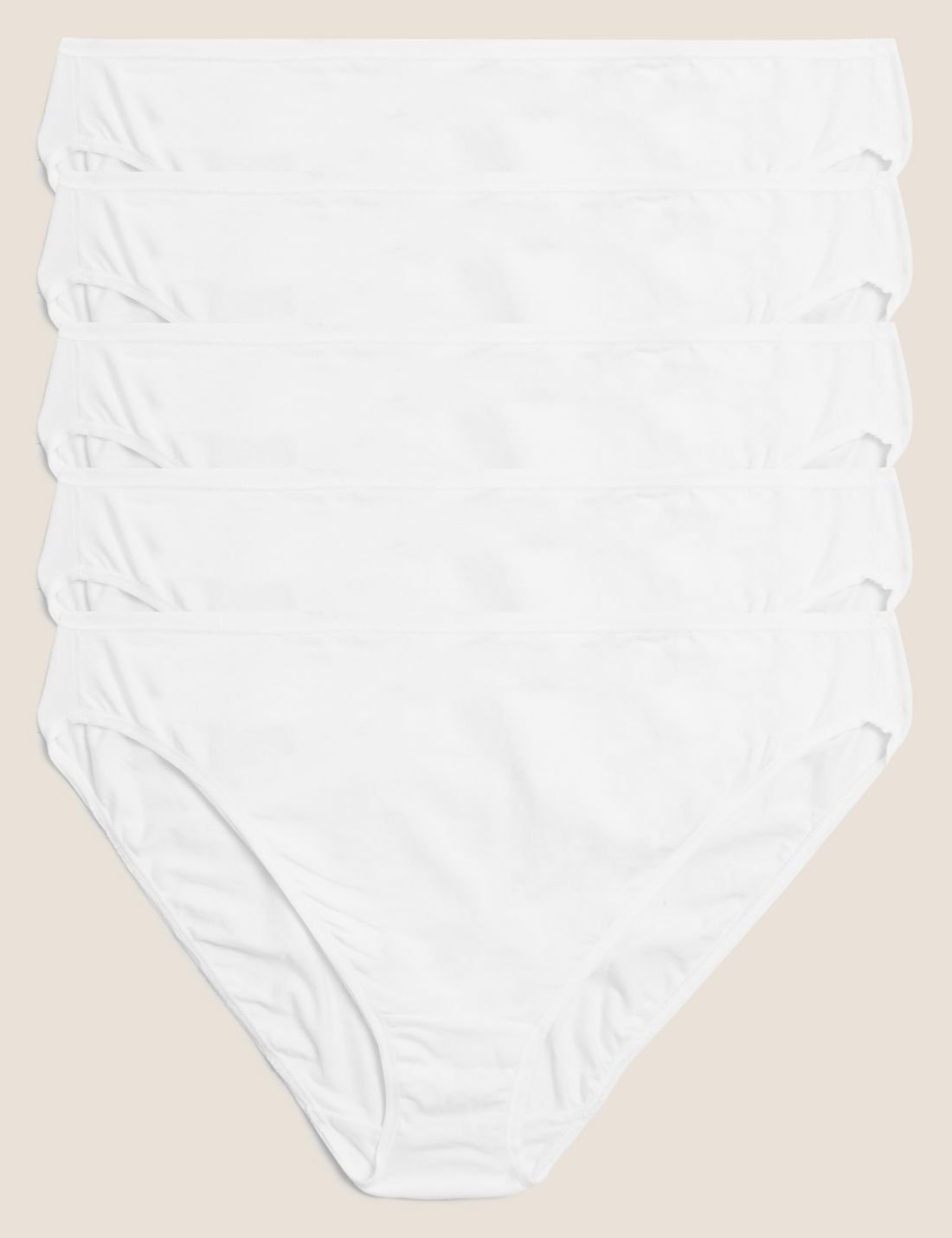 5'li Dikişsiz High Leg Külot Seti