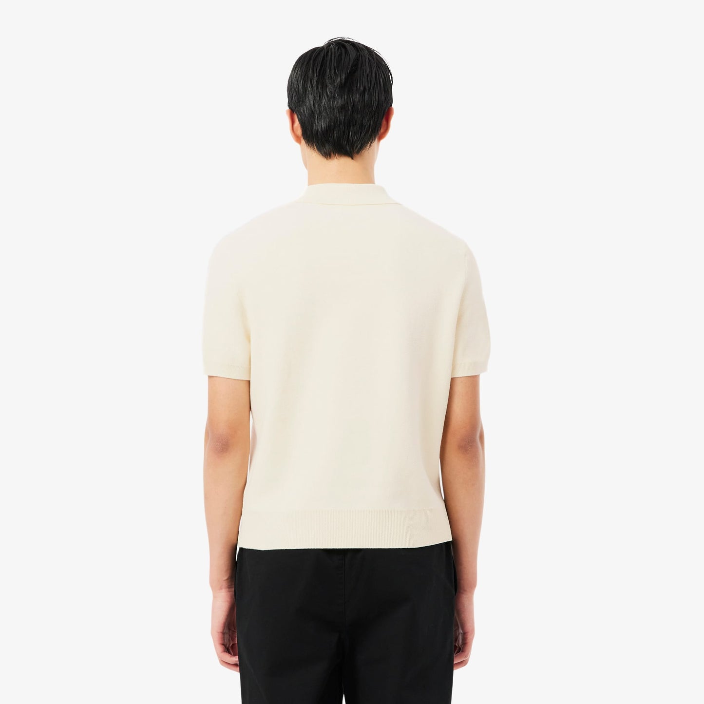 Lacoste Classic Fit Erkek Krem Polo