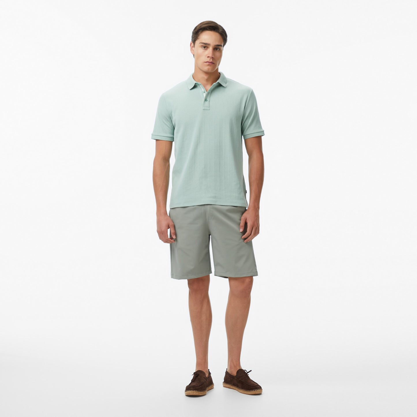 Nautica Erkek Yeşil Regular Fit Polo Yaka T-shirt