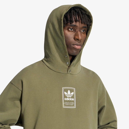 Adidas Elevated Grafik Hd Erkek Bej Sweatshirt