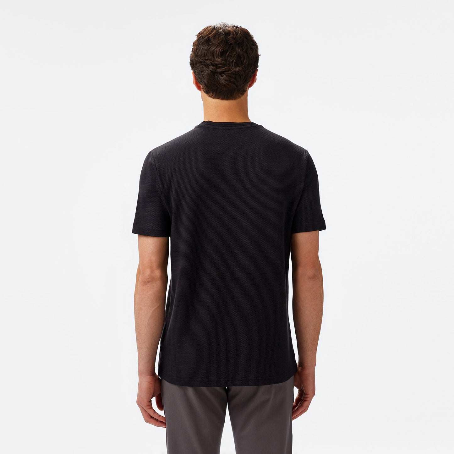 Nautica Erkek Siyah Regular Fit T-shirt