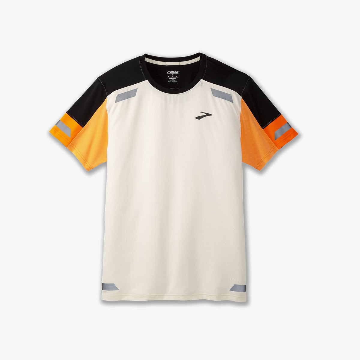 Brooks Run Visible Sleeve 2.0 Erkek Beyaz T-shirt