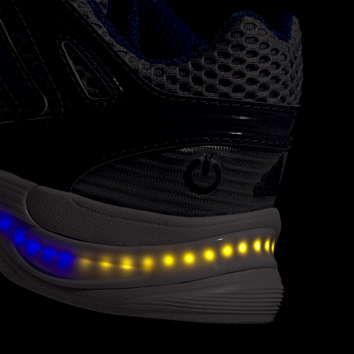 Adidas Adistar Control 5 Led Elastic Lace Çocuk Gri Koşu Ayakkabısı