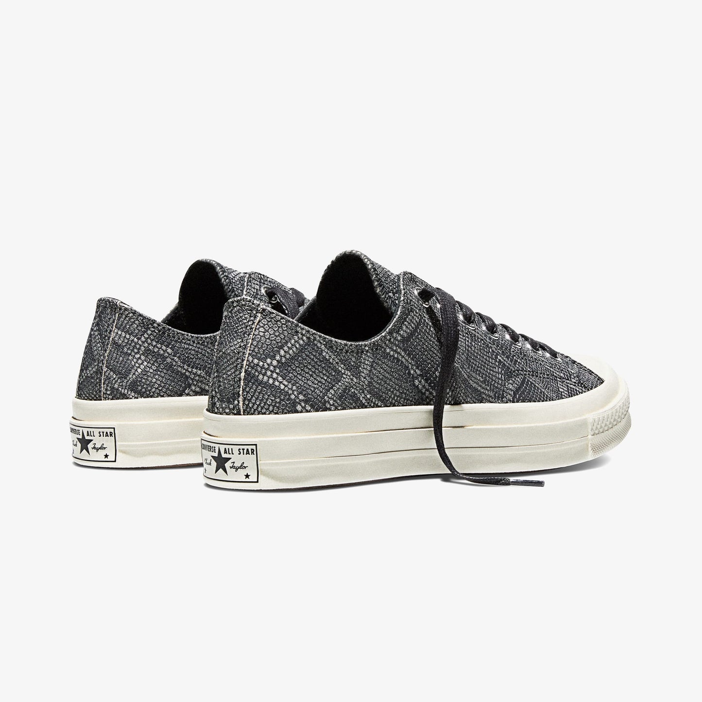 Converse Chuck 70 Snakeskin Print Unisex Gri Sneaker