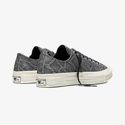 Converse Chuck 70 Snakeskin Print Unisex Gri Sneaker