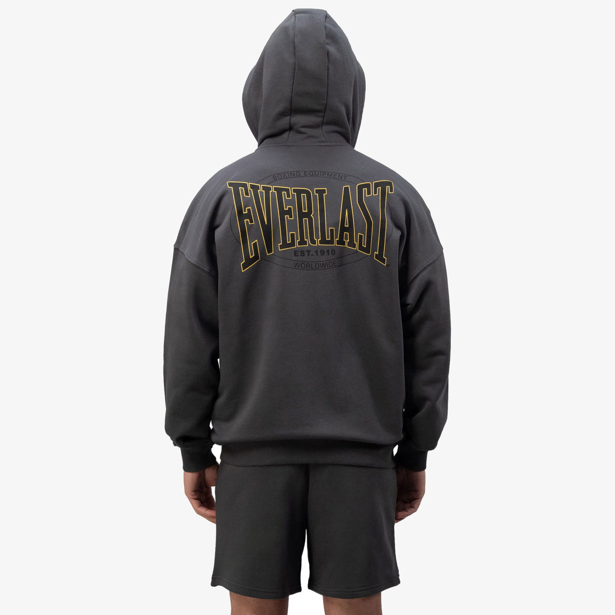Everlast Authentic Boxing 2.0 Gri Fermuarlı Erkek Sweatshirt