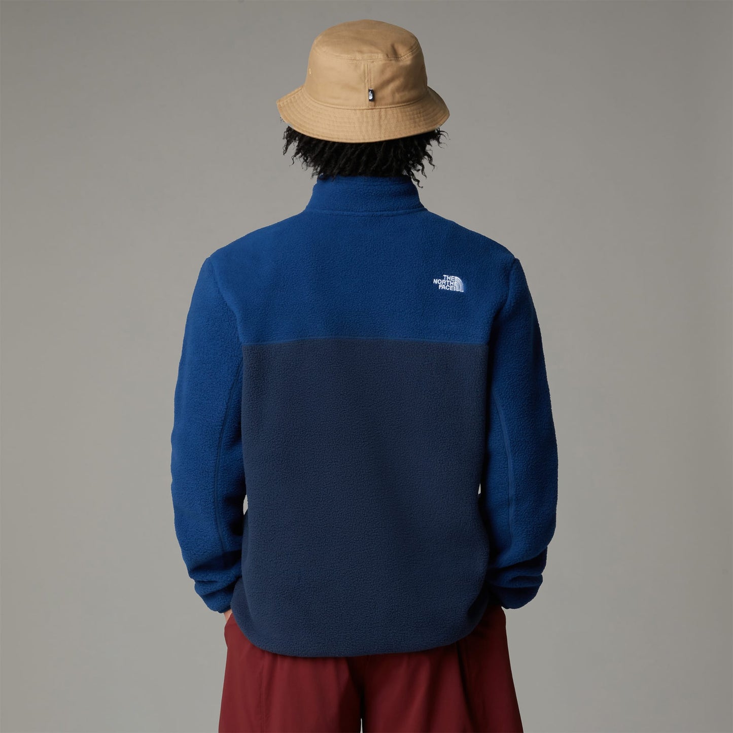 The North Face Yumiori 1/4 Zipped Erkek Mavi Polar Üst