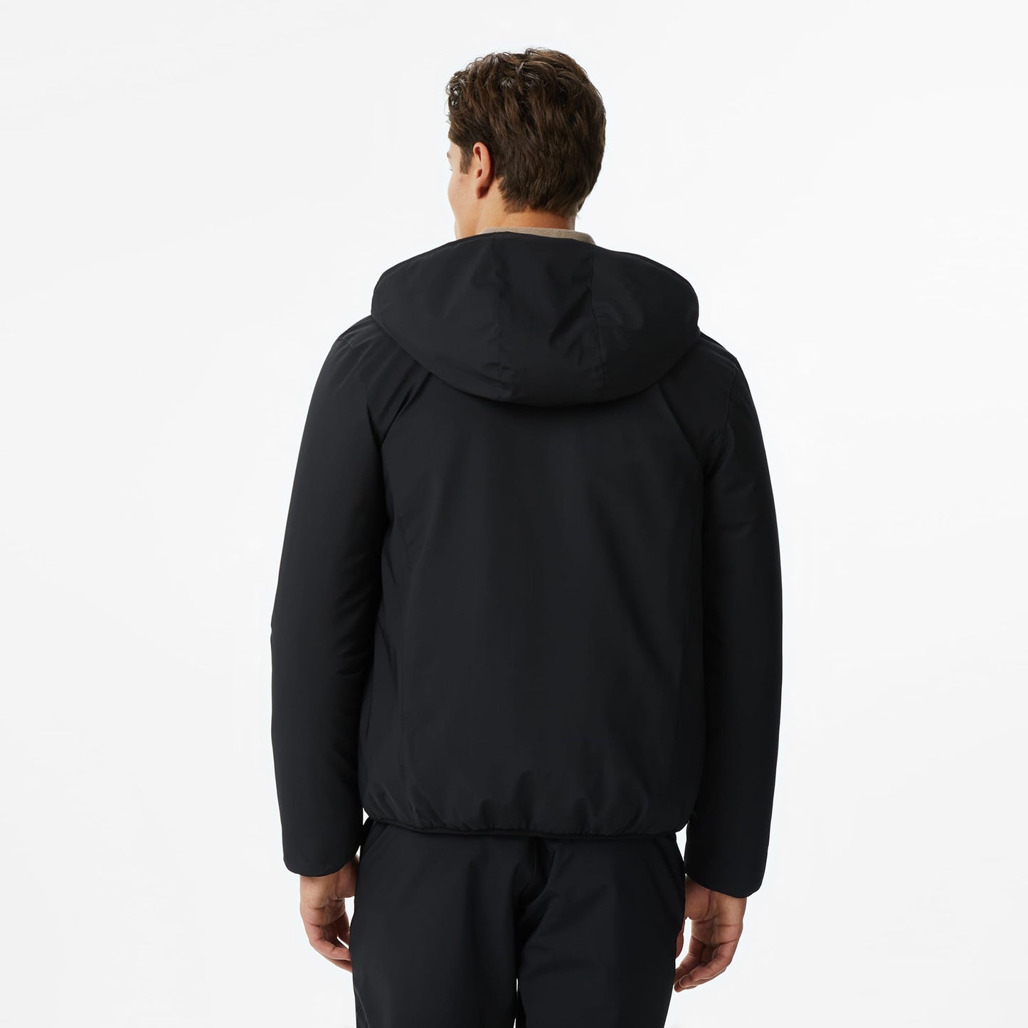Nautica Erkek Siyah Regular Fit Çift Taraflı Mont
