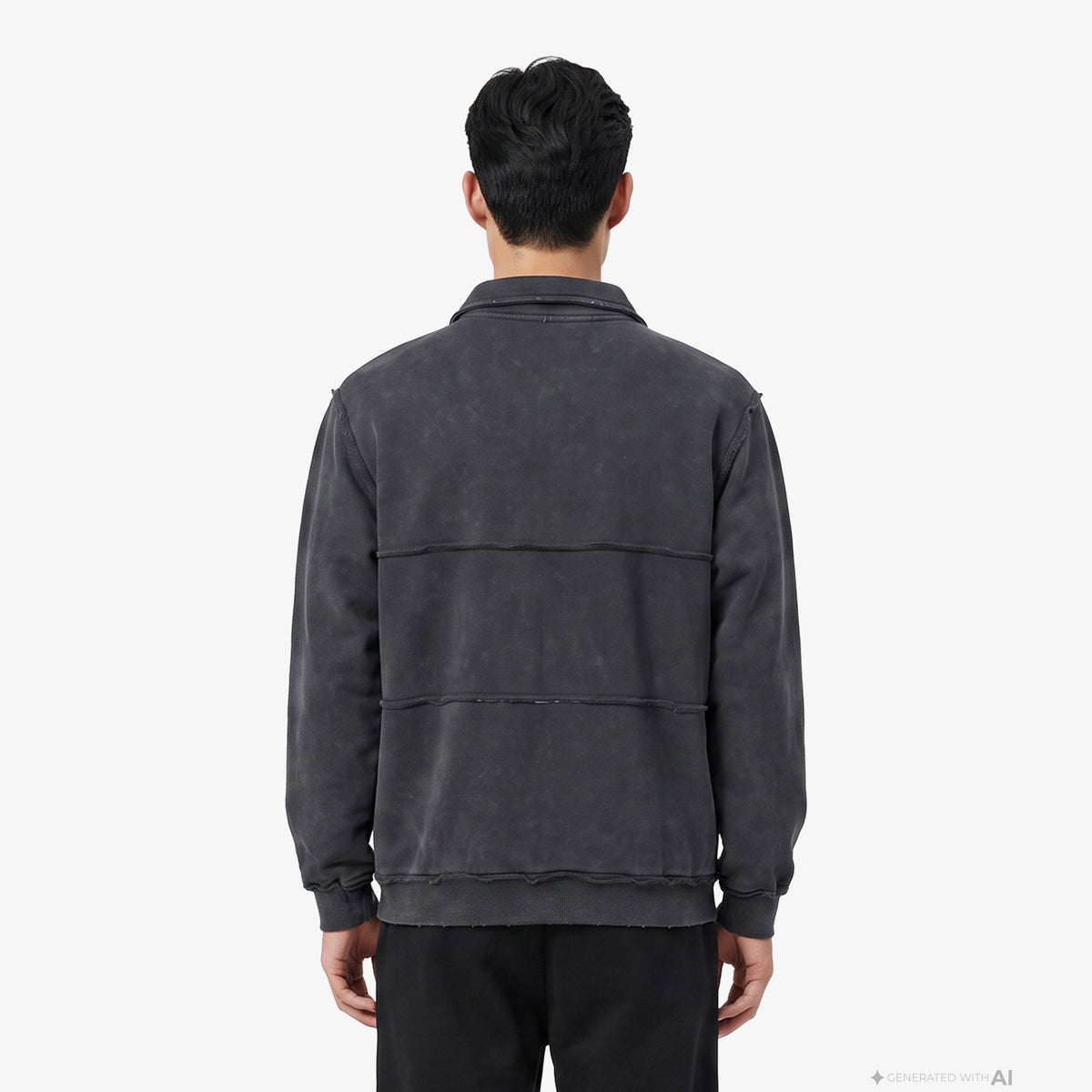 Unıted4 Regular Fit Erkek Gri Sweatshirt