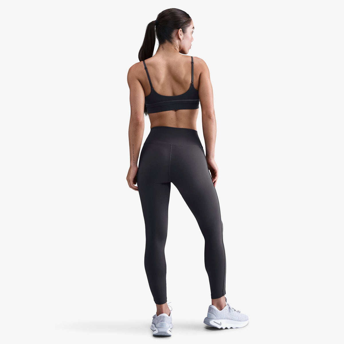 Nike Df One Hr 7/8 Tght Spt Wt Kadın Siyah Tayt