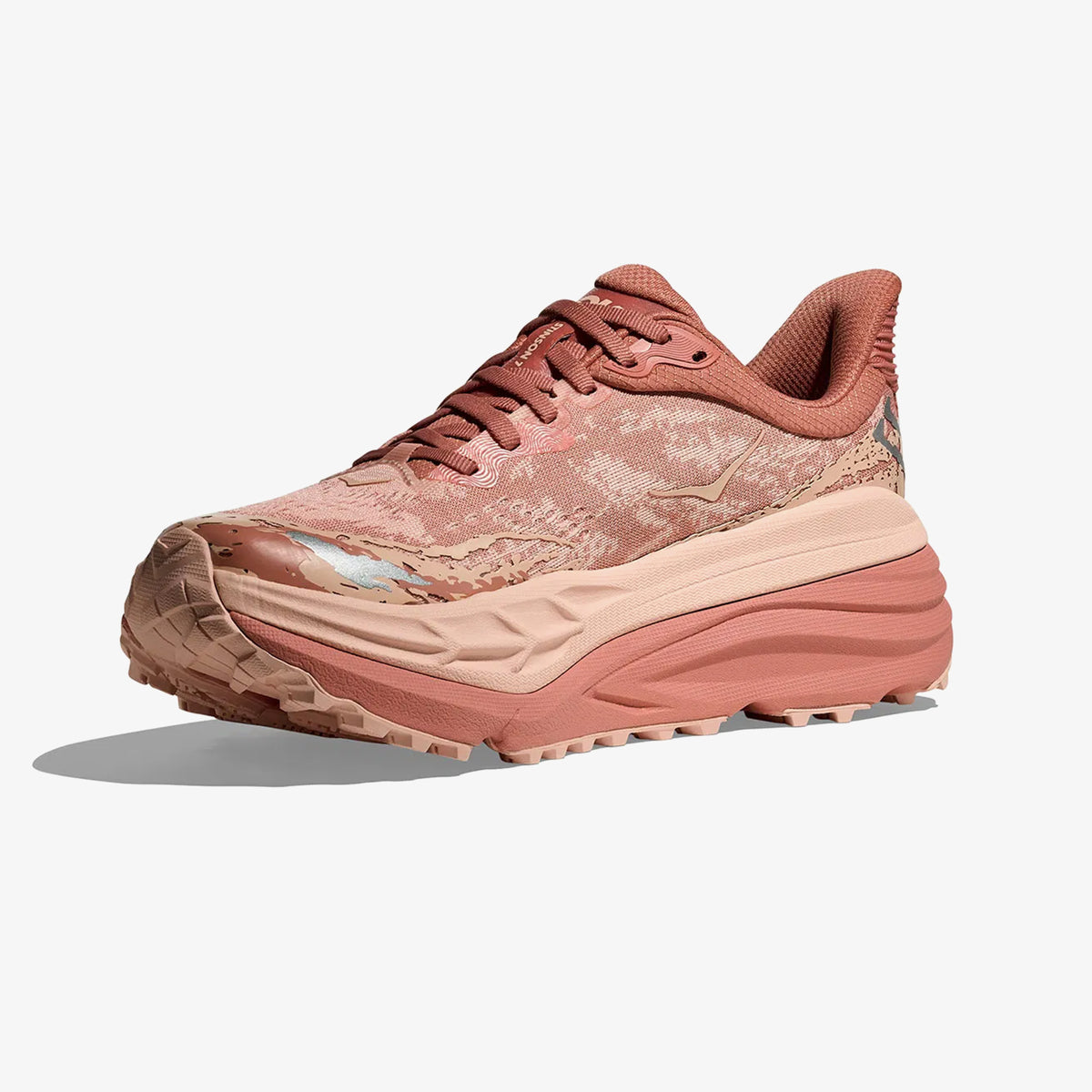 Hoka Stinson 7 Kadın Pembe Trail Koşu Ayakkabısı