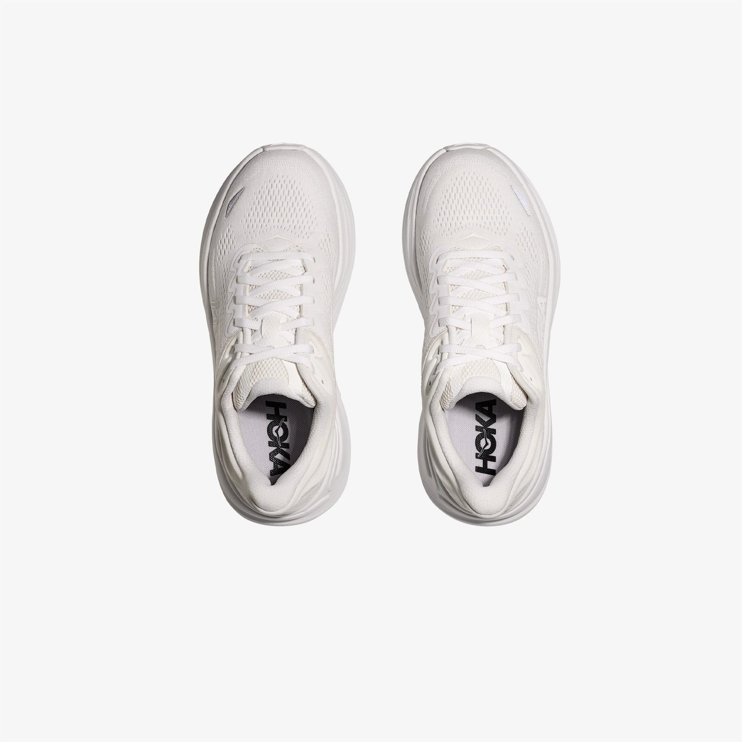 Hoka One Bondi 9 Kadın Beyaz Koşu Ayakkabısı