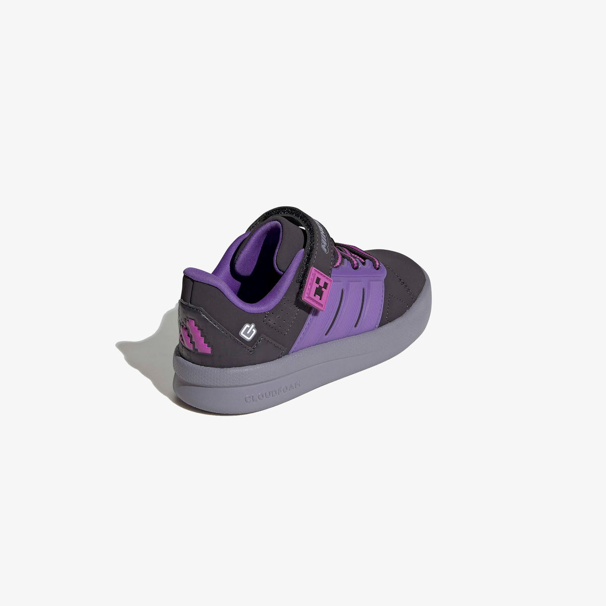 Adidas Minecraft Lightorama Elastic Lace Çocuk Siyah Spor Ayakkabı