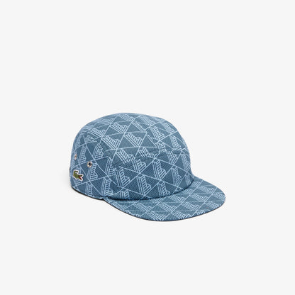 Lacoste Printed Twill Jockey Unisex Mavi Şapka