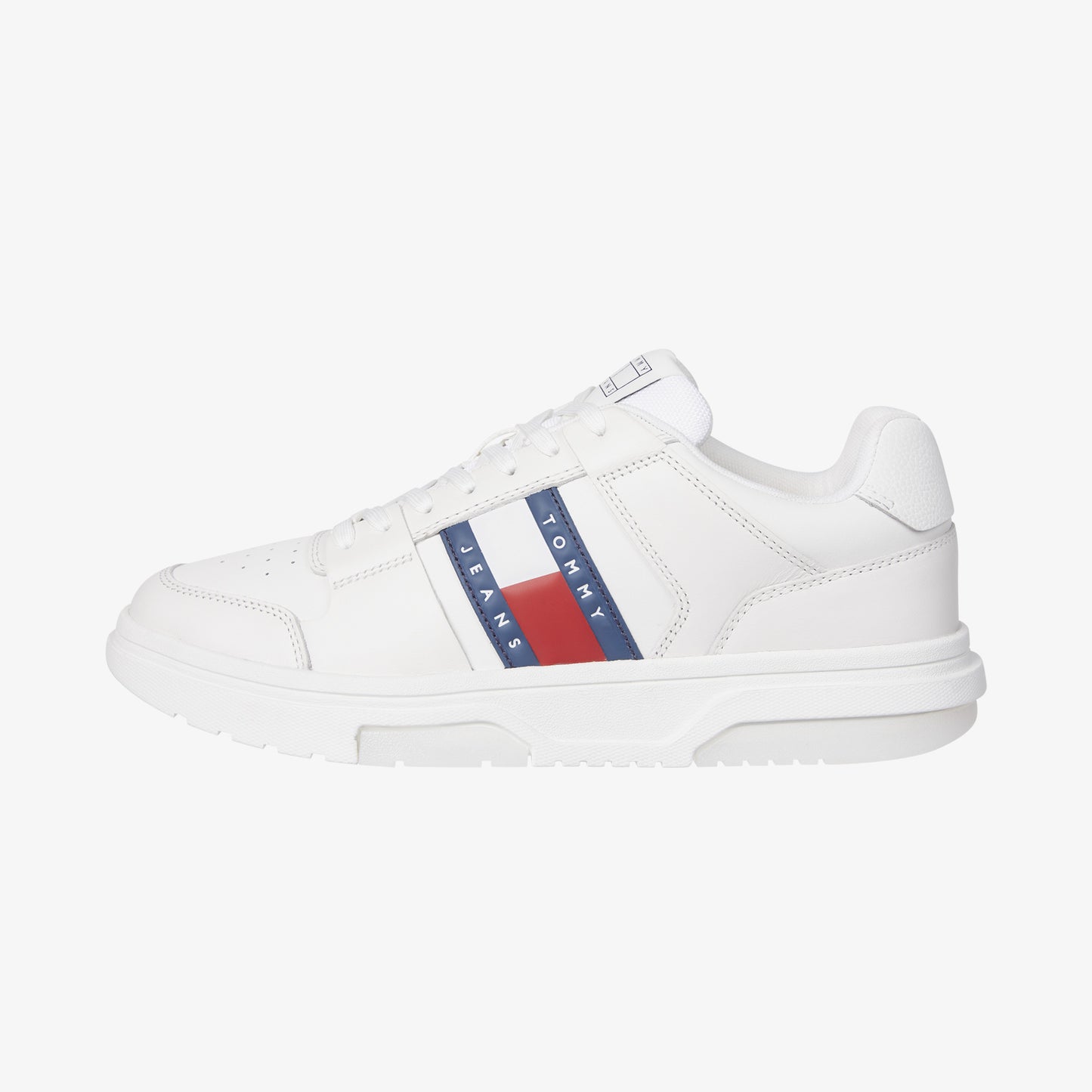 Tommy Hilfiger The Brooklyn Leather Essentials Erkek Beyaz Spor Ayakkabı