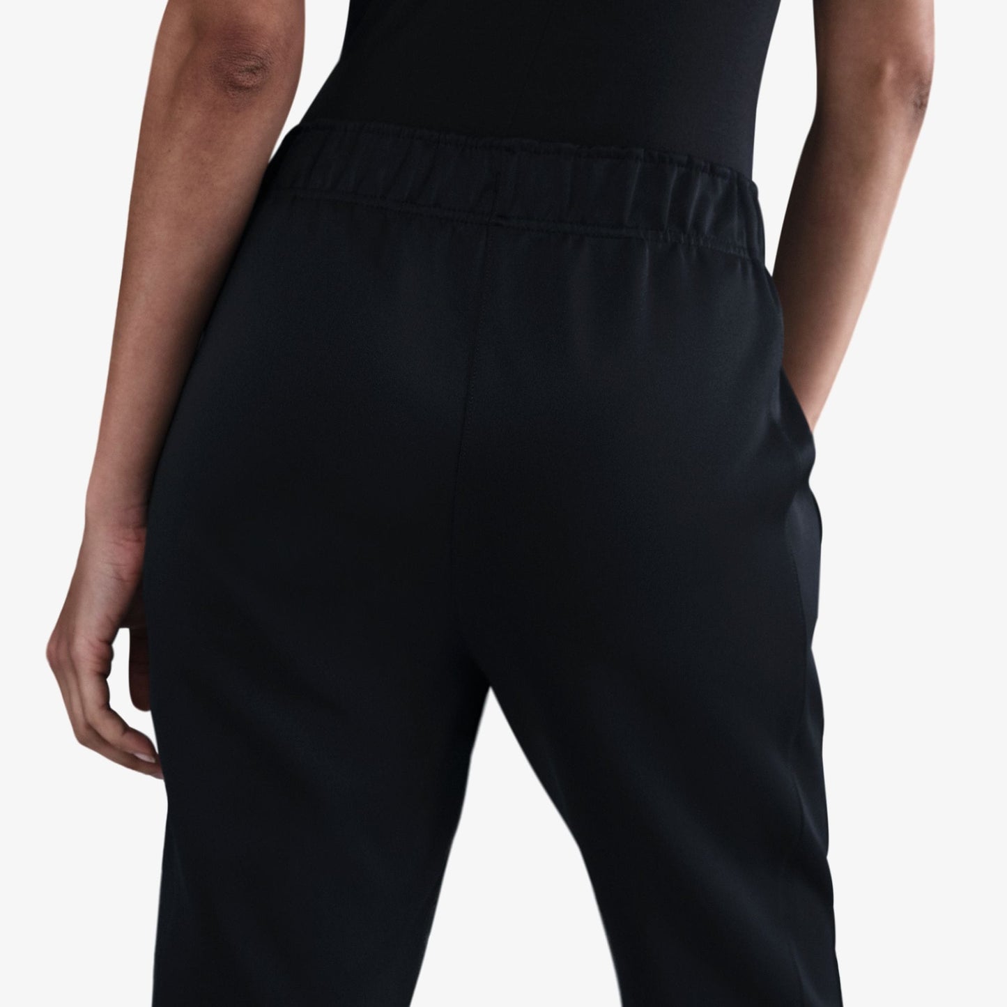 Nike Windrunner Poly Knit Kadın Siyah Eşofman Altı