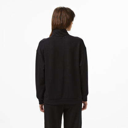 Nautica Kadın Siyah Regular Fit Sweatshirt