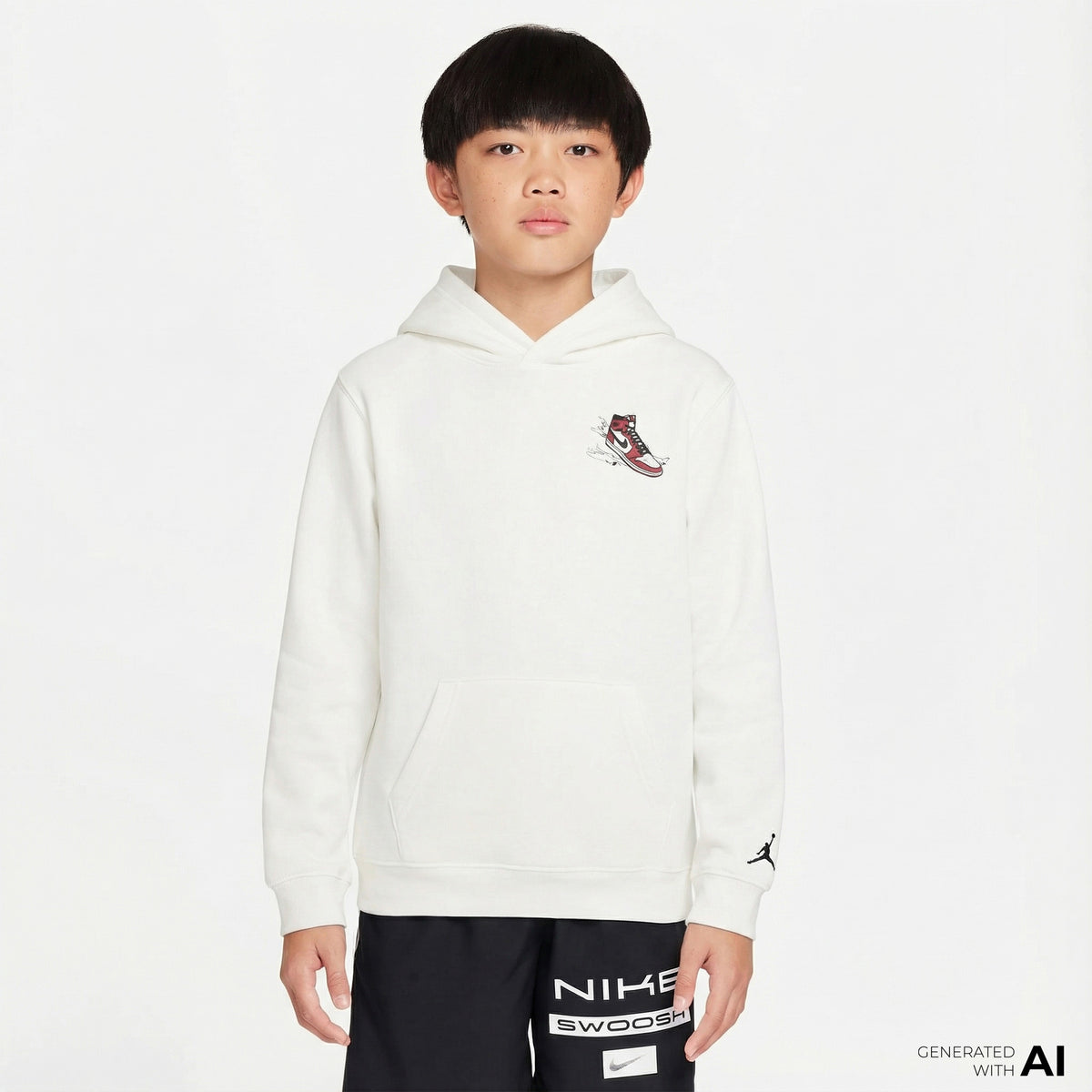 Jordan Jdb Air Has Landed Po Çocuk Krem Sweatshirt