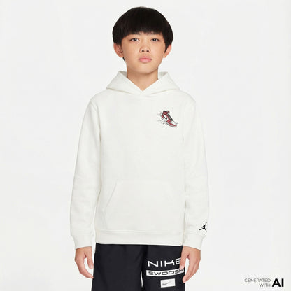 Jordan Jdb Air Has Landed Po Çocuk Krem Sweatshirt