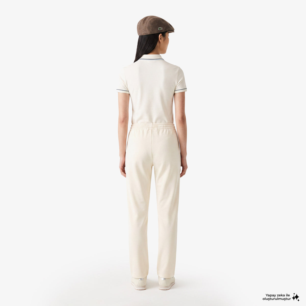 Lacoste Regular Fit Kadın Sarı Eşofman Altı