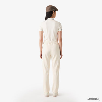 Lacoste Regular Fit Kadın Sarı Eşofman Altı