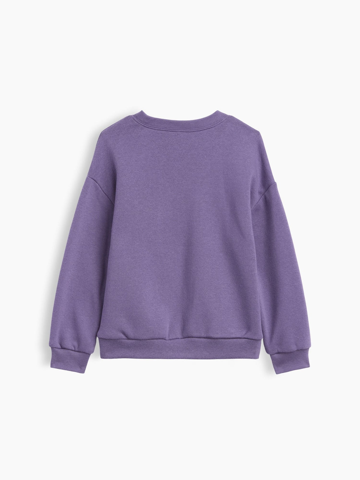 Açık Pembe Bisiklet Yaka Sweatshirt