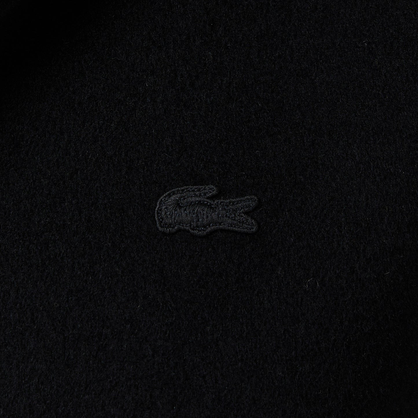 Lacoste Kadın Kapüşonlu Siyah Mont