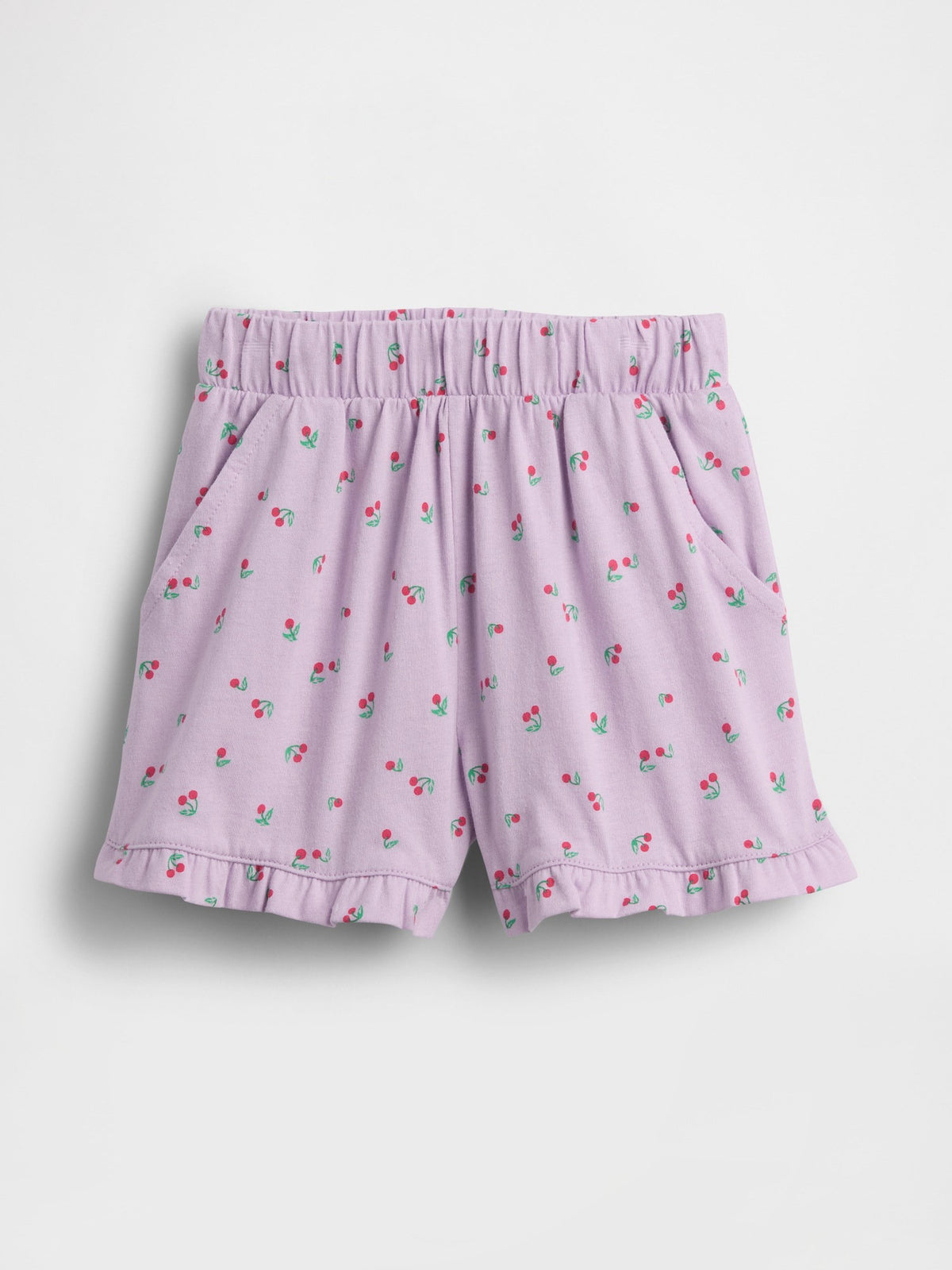Lila Mix & Match Pull-on Fırfır Şort