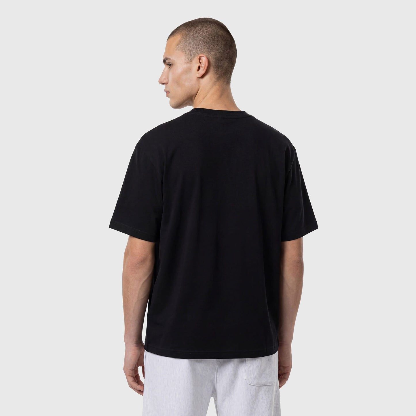 Champion Relaxed Fit Erkek Siyah T-shirt