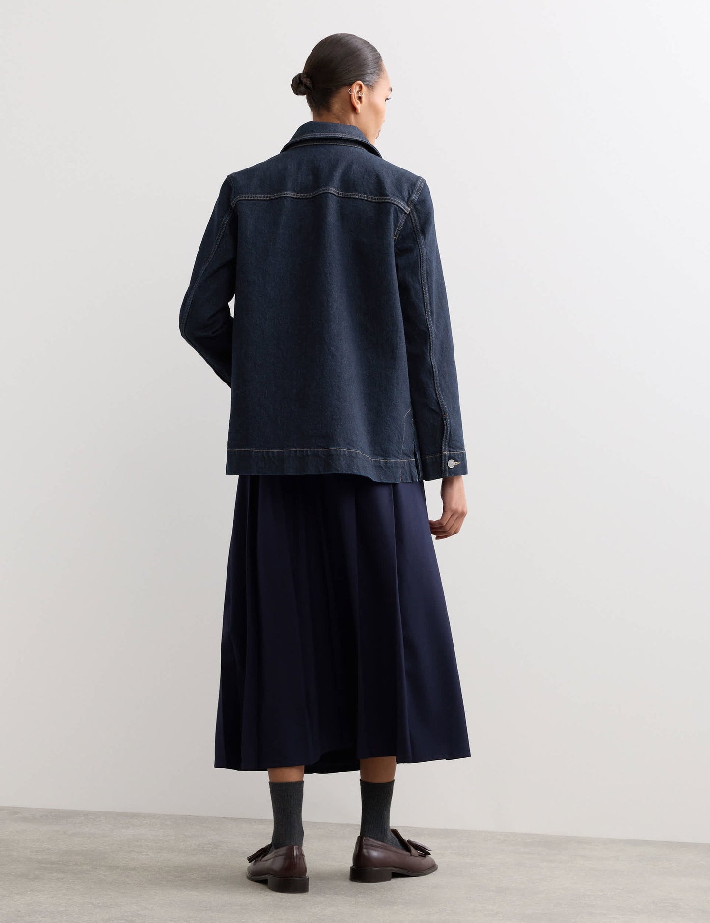 Denim Trucker Ceket