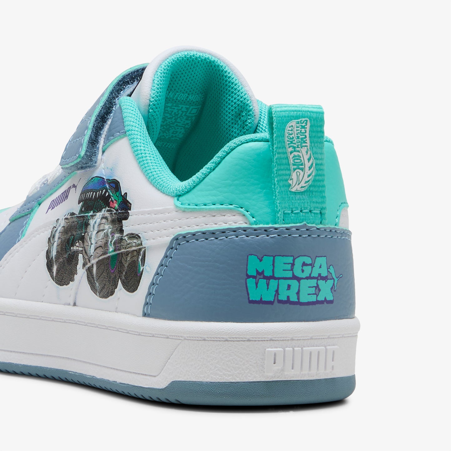 Puma Caven 2.0 Low Hotwheels Çocuk Mavi Spor Ayakkabı