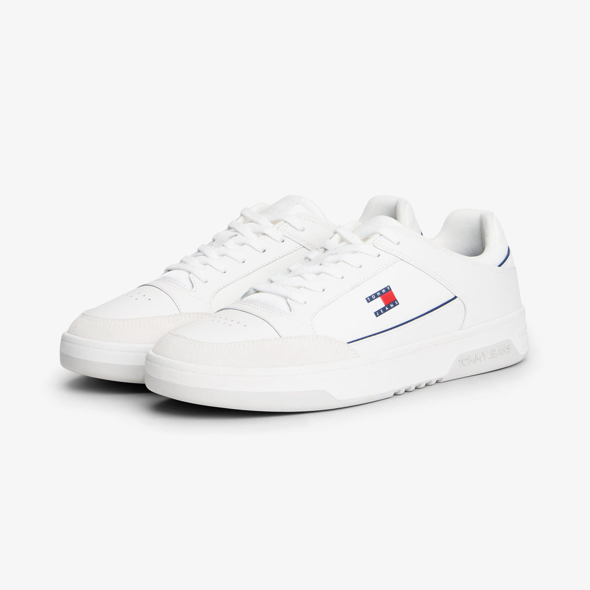 Tommy Hilfiger Cupsole Leather Erkek Beyaz Spor Ayakkabı