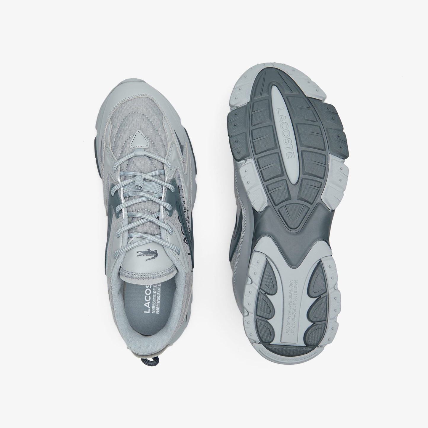 Lacoste L003 Neo Tech Erkek Gri Spor Ayakkabı