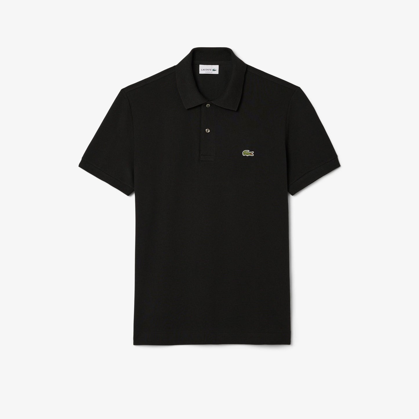 Lacoste L.12.12 Classic Erkek Siyah Polo