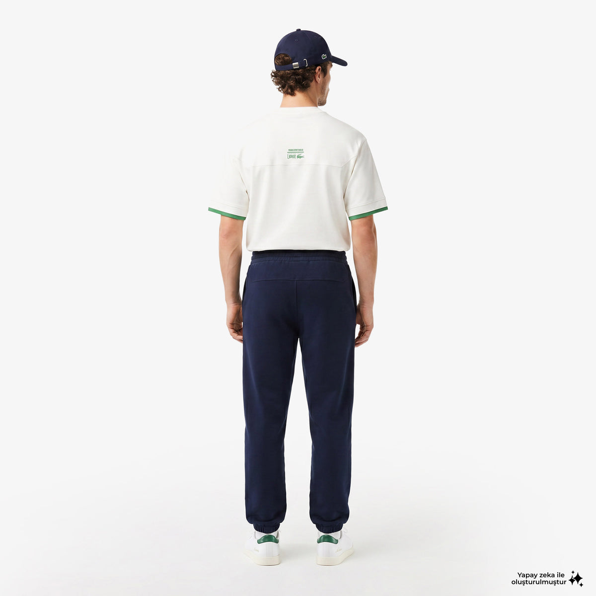 House Of Superstep X Lacoste Kapsul Koleksiyon Erkek Lacivert Eşofman Altı