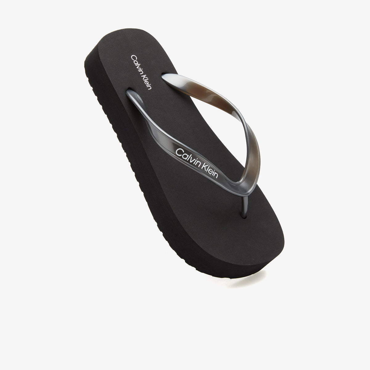 Calvin Klein Flatform Flip Flop Kadın Siyah Terlik
