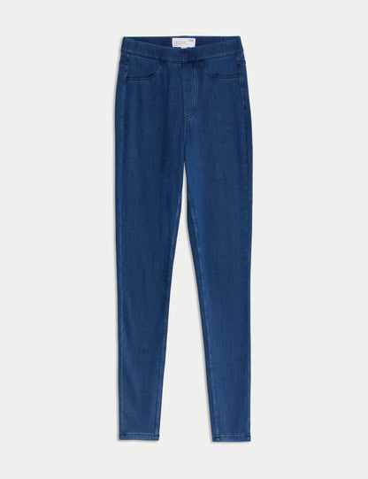 Skinny Fit Yüksek Bel Jeggings