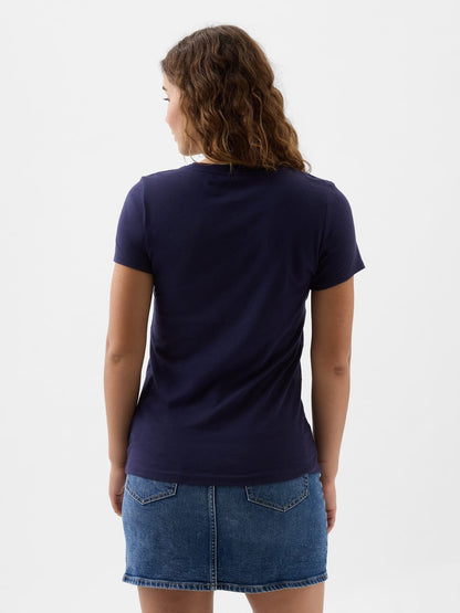 Lacivert Gap Logo T-shirt