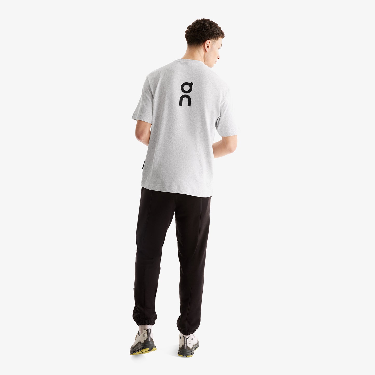 On Club Erkek Gri T-shirt