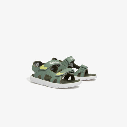 Timberland Perkins Row Backstrap Çocuk Haki Sandalet