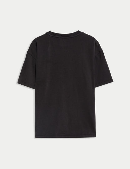 Pamuklu Stranger Things T-shirt (6-16 yaş)